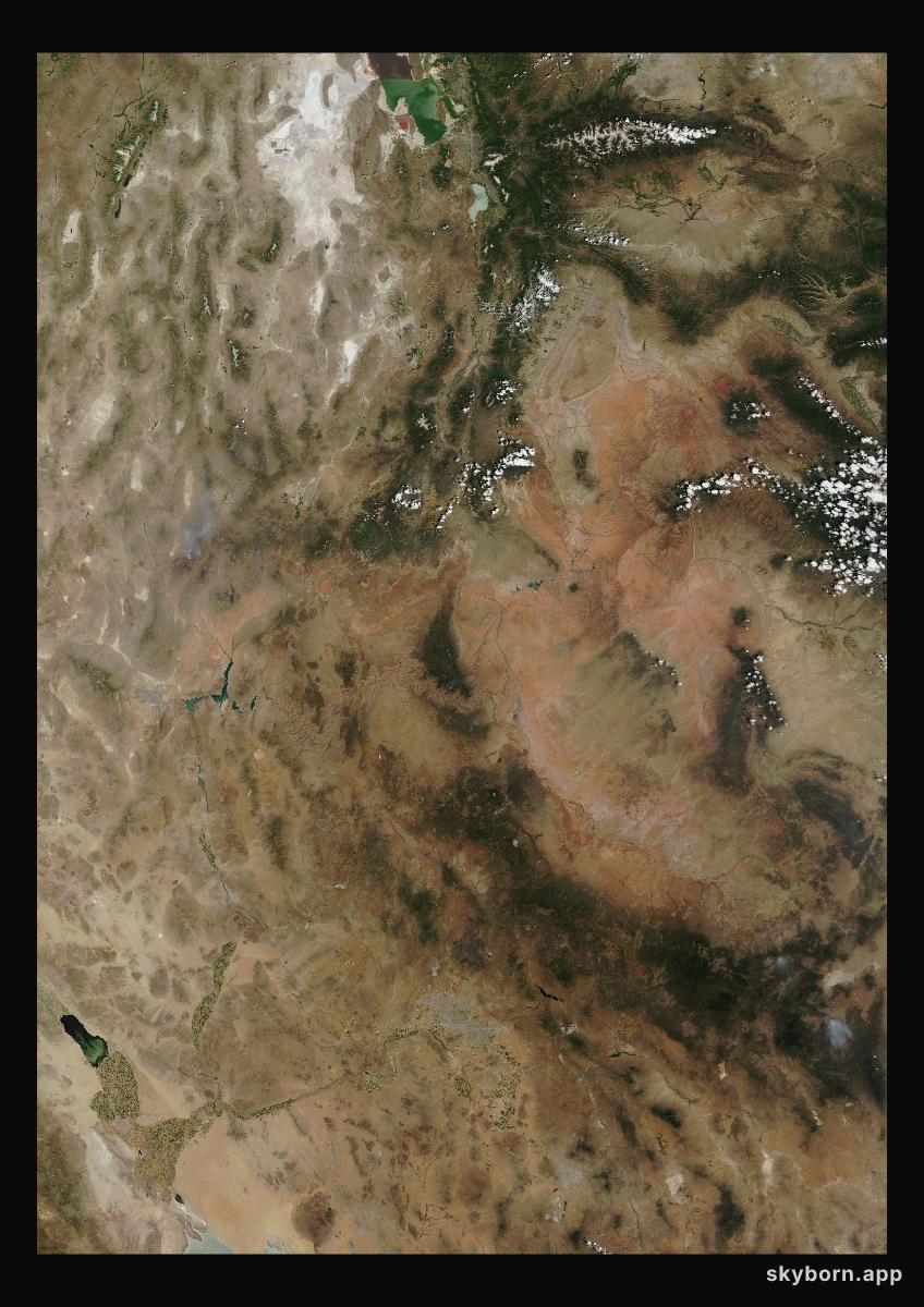 The Earth on 4 July 2005 · Colorado Plateau