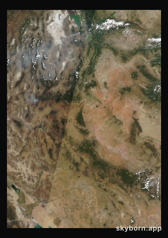 The Earth on 5 July 2005 · Colorado Plateau
