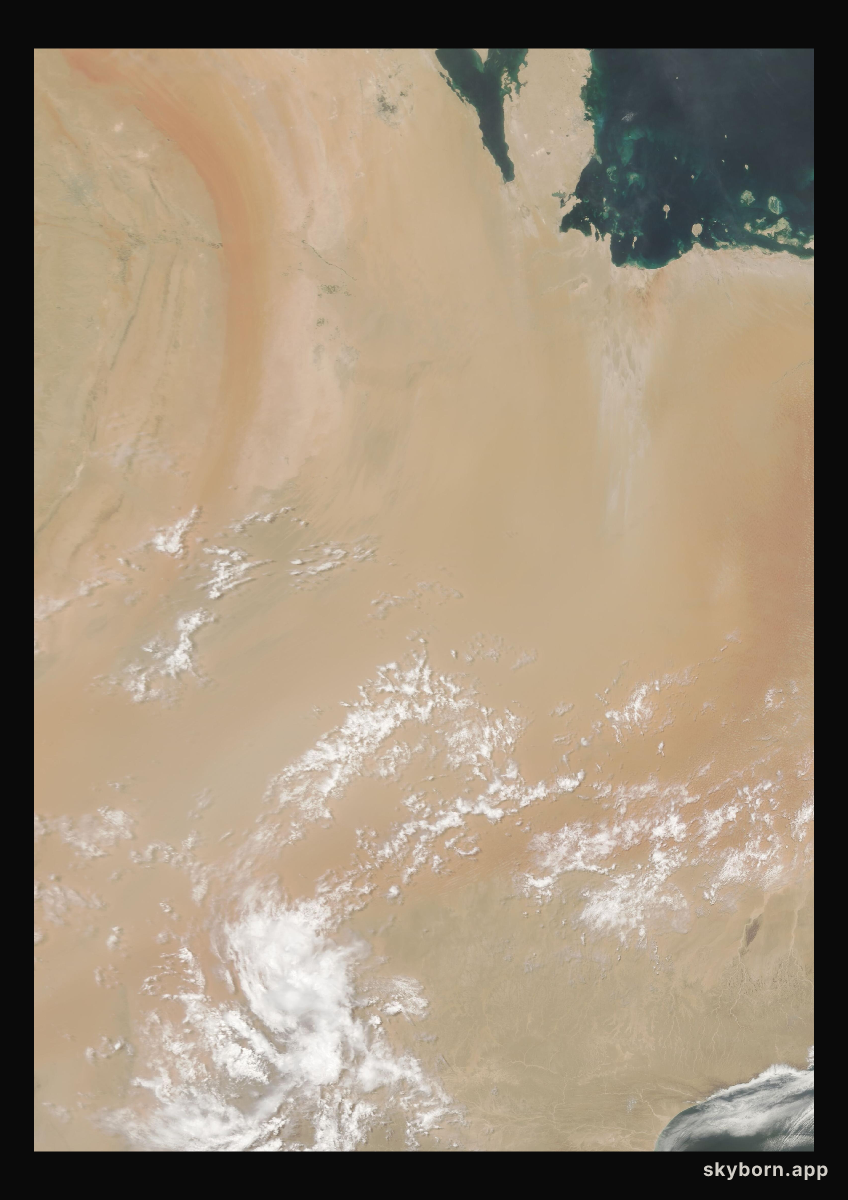 The Earth on 13 July 2005 · Empty Quarter, Arabia