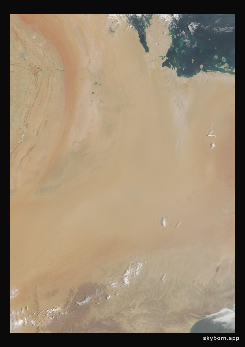 The Earth on 14 July 2005 · Empty Quarter, Arabia