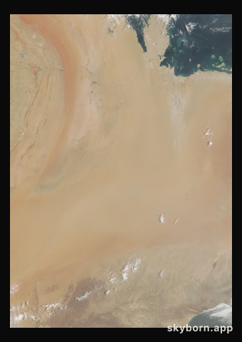 The Earth on 14 July 2005 · Empty Quarter, Arabia