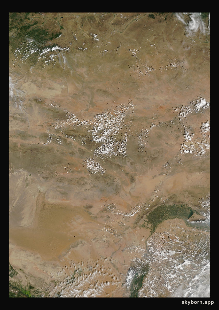 The Earth on 23 July 2005 · Gobi Desert