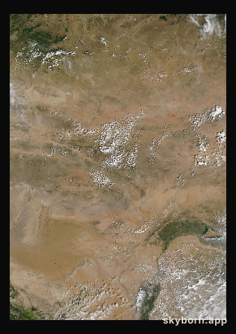 The Earth on 23 July 2005 · Gobi Desert