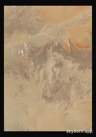 The Earth on 31 July 2005 · Sahara, Algeria