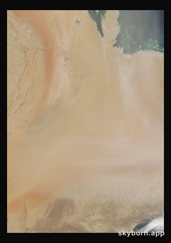 The Earth on 8 August 2005 · Empty Quarter, Arabia