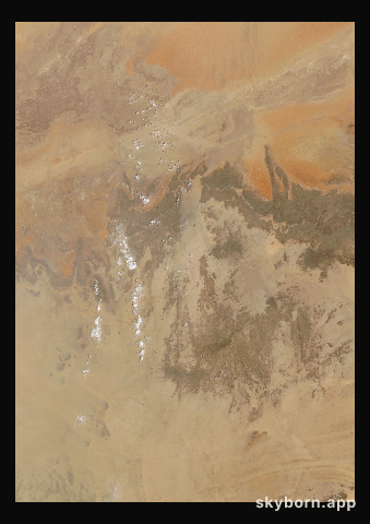 The Earth on 12 August 2005 · Sahara, Algeria
