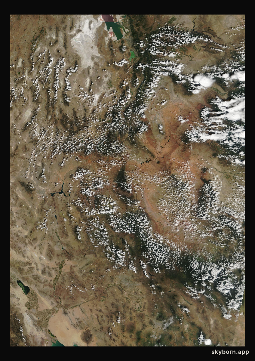 The Earth on 26 August 2005 · Colorado Plateau