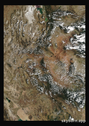 The Earth on 26 August 2005 · Colorado Plateau
