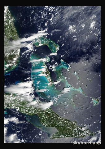 The Earth on 31 August 2005 · Bahamas
