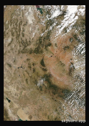 The Earth on 12 September 2005 · Colorado Plateau