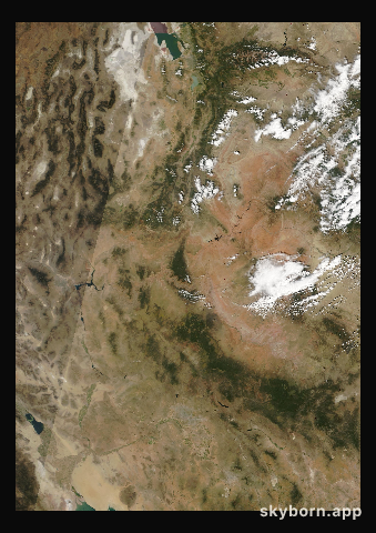 The Earth on 14 September 2005 · Colorado Plateau