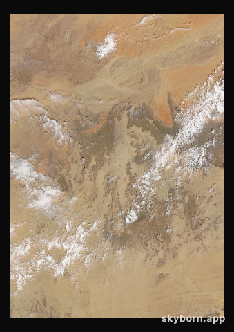 The Earth on 29 September 2005 · Sahara, Algeria