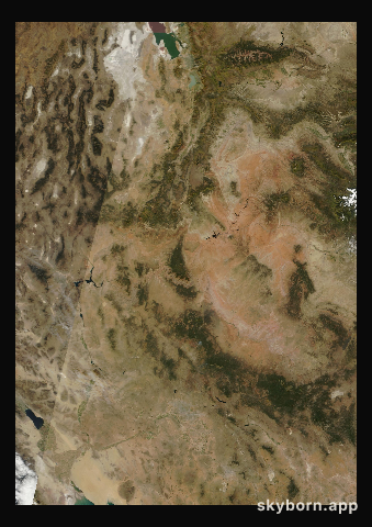 The Earth on 30 September 2005 · Colorado Plateau