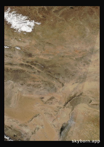 The Earth on 7 October 2005 · Gobi Desert