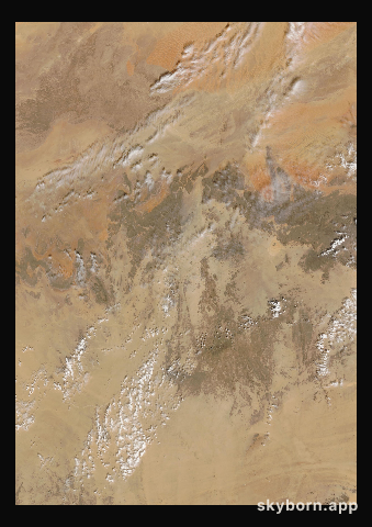 The Earth on 15 October 2005 · Sahara, Algeria