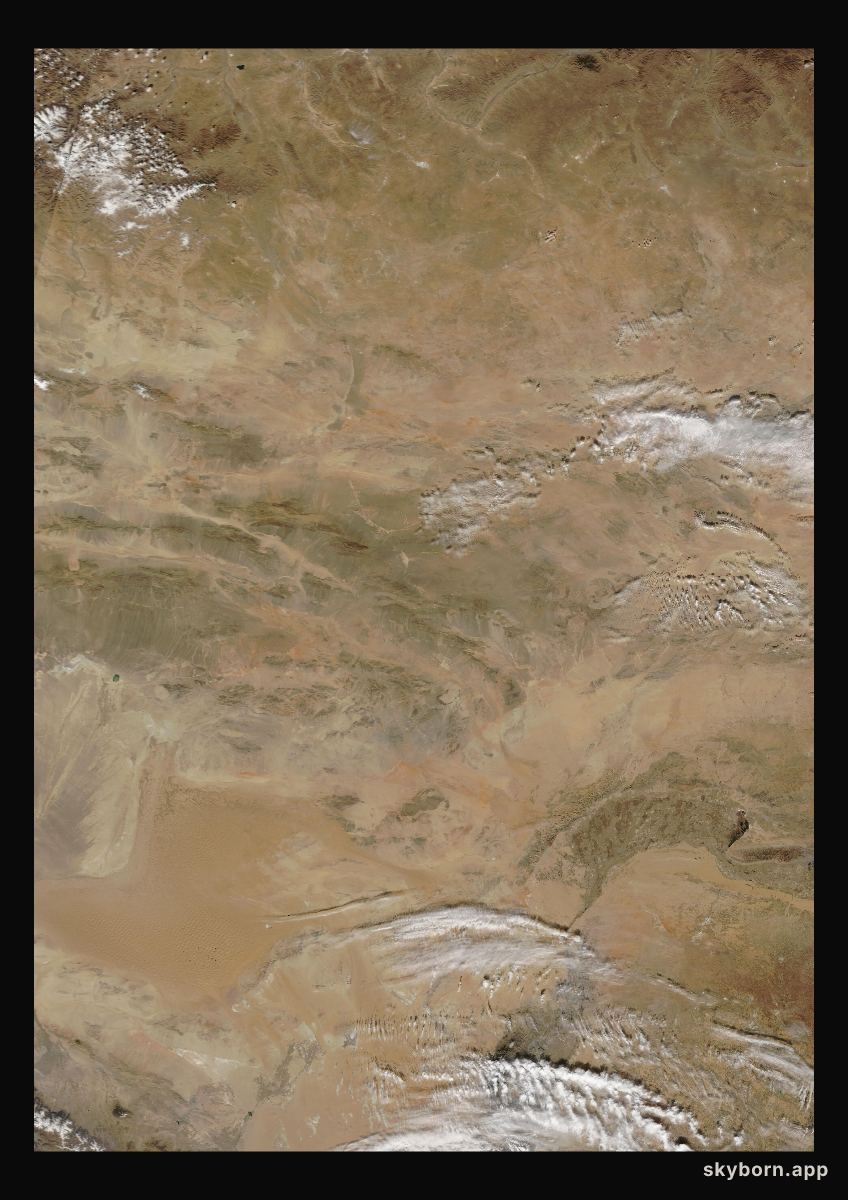 The Earth on 17 October 2005 · Gobi Desert