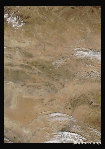 The Earth on 17 October 2005 · Gobi Desert