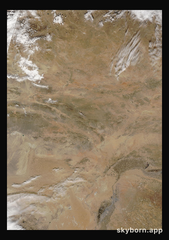 The Earth on 2 November 2005 · Gobi Desert
