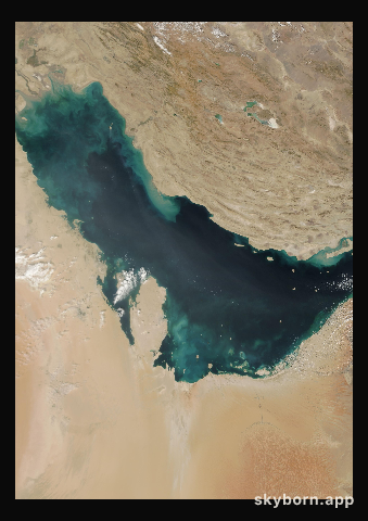 The Earth on 11 November 2005 · Persian Gulf