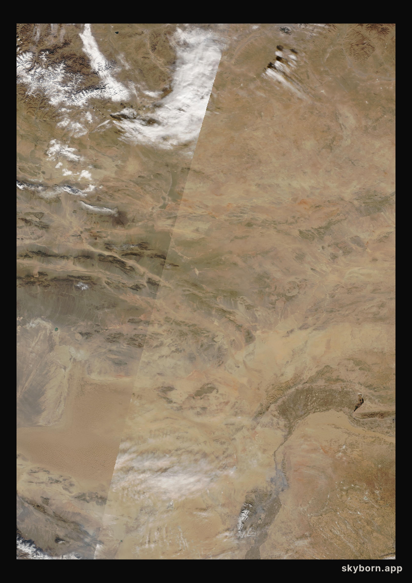 The Earth on 13 November 2005 · Gobi Desert