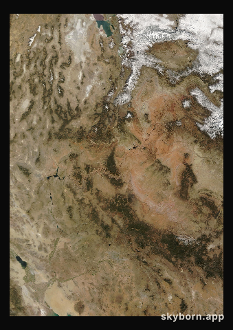 The Earth on 15 November 2005 · Colorado Plateau