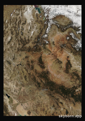The Earth on 16 November 2005 · Colorado Plateau