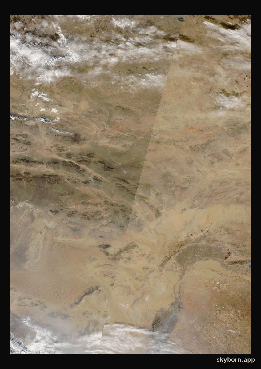 The Earth on 22 November 2005 · Gobi Desert