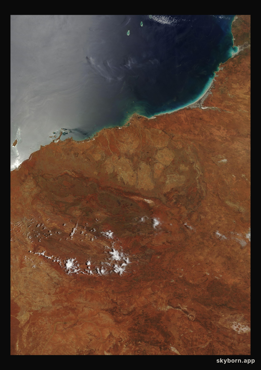 The Earth on 7 December 2005 · Pilbara, Western Australia