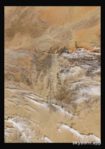 The Earth on 9 December 2005 · Sahara, Algeria