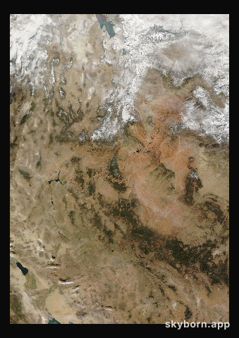 The Earth on 10 December 2005 · Colorado Plateau