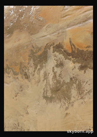 The Earth on 27 December 2005 · Sahara, Algeria