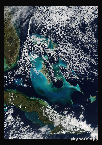 The Earth on 28 December 2005 · Bahamas
