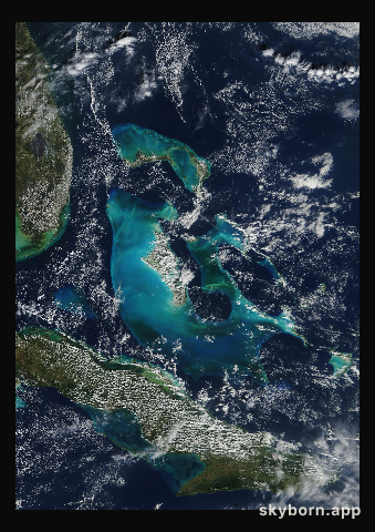 The Earth on 2 January 2006 · Bahamas