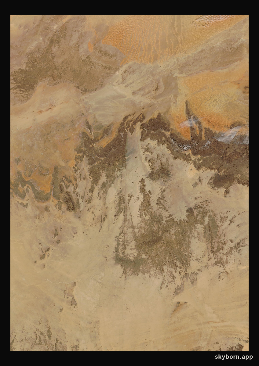 The Earth on 3 January 2006 · Sahara, Algeria