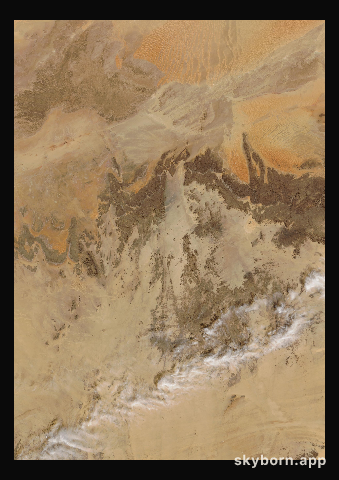 The Earth on 10 January 2006 · Sahara, Algeria