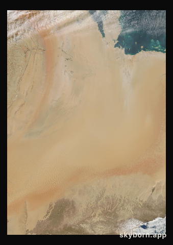 The Earth on 13 January 2006 · Empty Quarter, Arabia