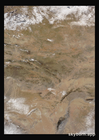 The Earth on 15 January 2006 · Gobi Desert