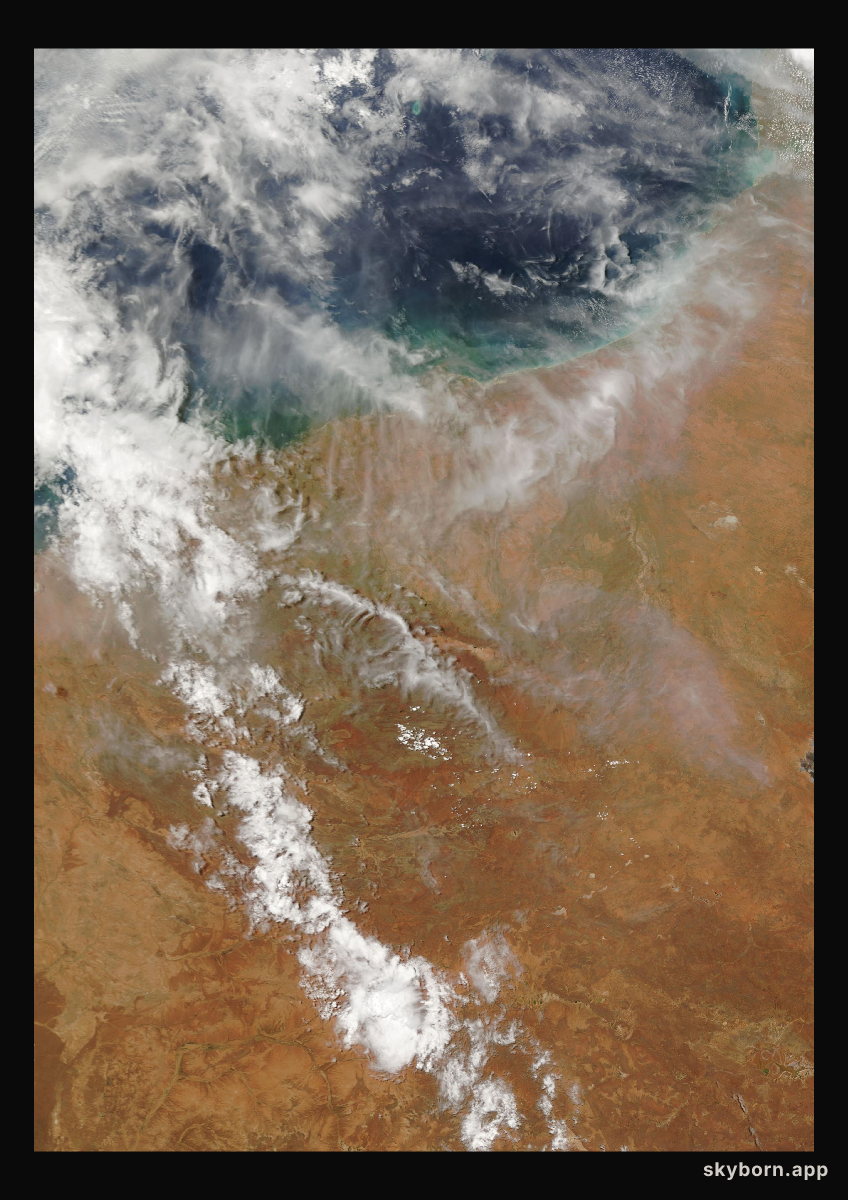 The Earth on 16 January 2006 · Pilbara, Western Australia