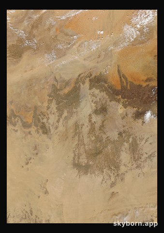 The Earth on 30 January 2006 · Sahara, Algeria
