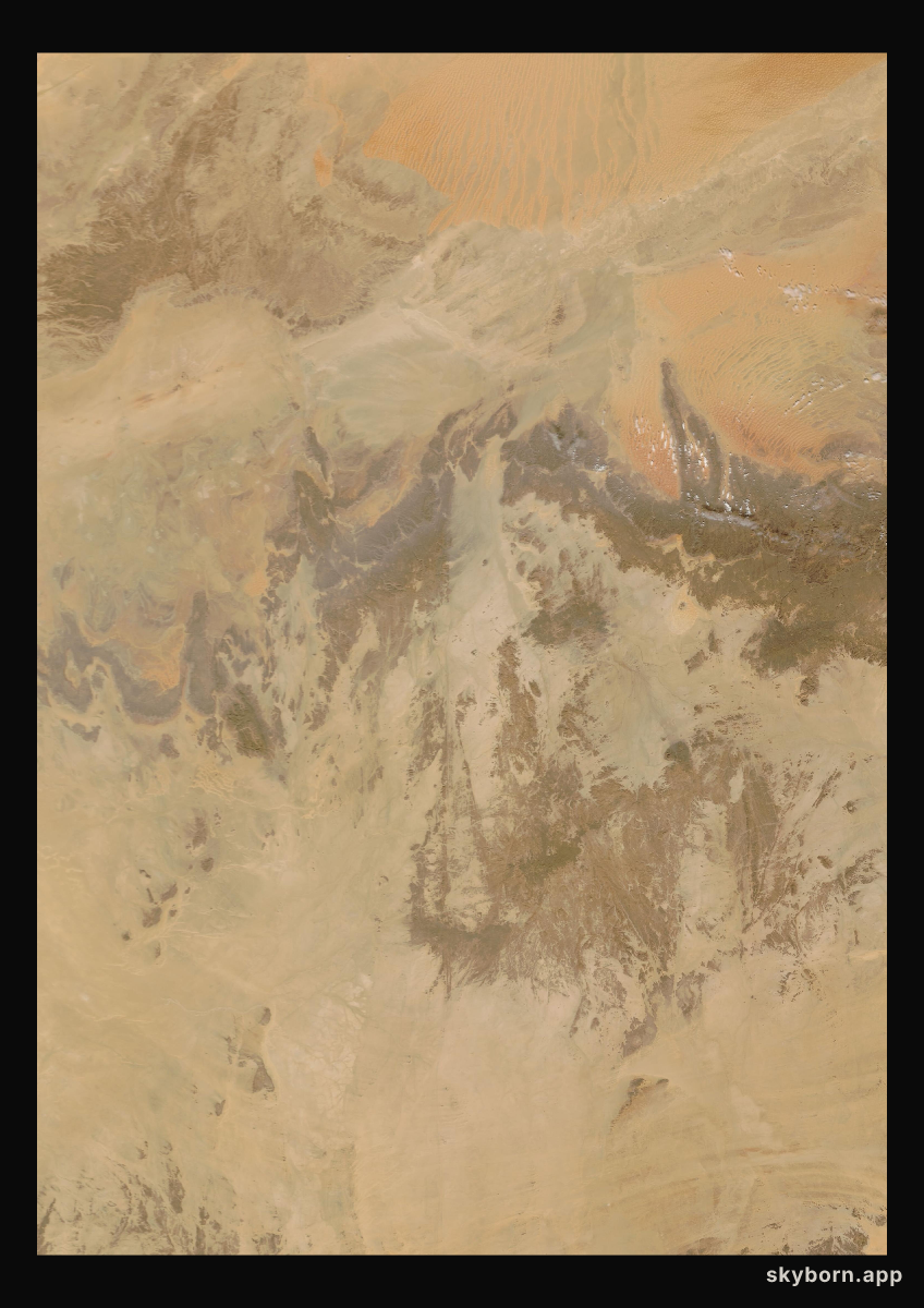 The Earth on 1 February 2006 · Sahara, Algeria