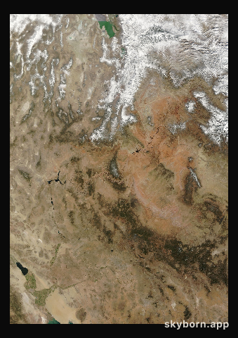 The Earth on 10 February 2006 · Colorado Plateau
