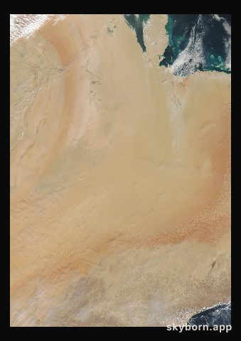The Earth on 11 February 2006 · Empty Quarter, Arabia
