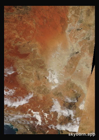 The Earth on 12 February 2006 · Lake Eyre, Australia