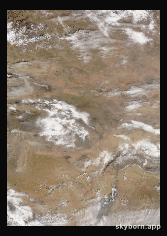 The Earth on 14 February 2006 · Gobi Desert