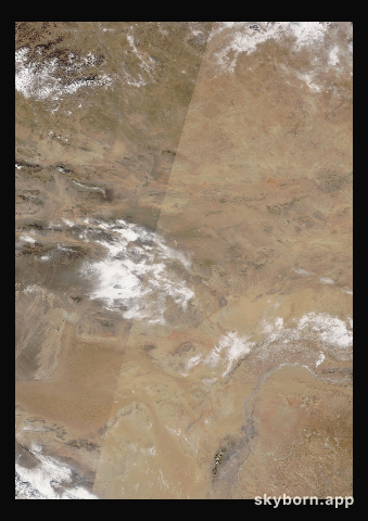 The Earth on 17 February 2006 · Gobi Desert