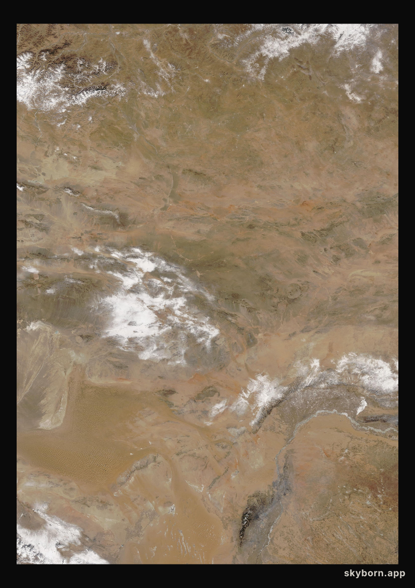 The Earth on 18 February 2006 · Gobi Desert