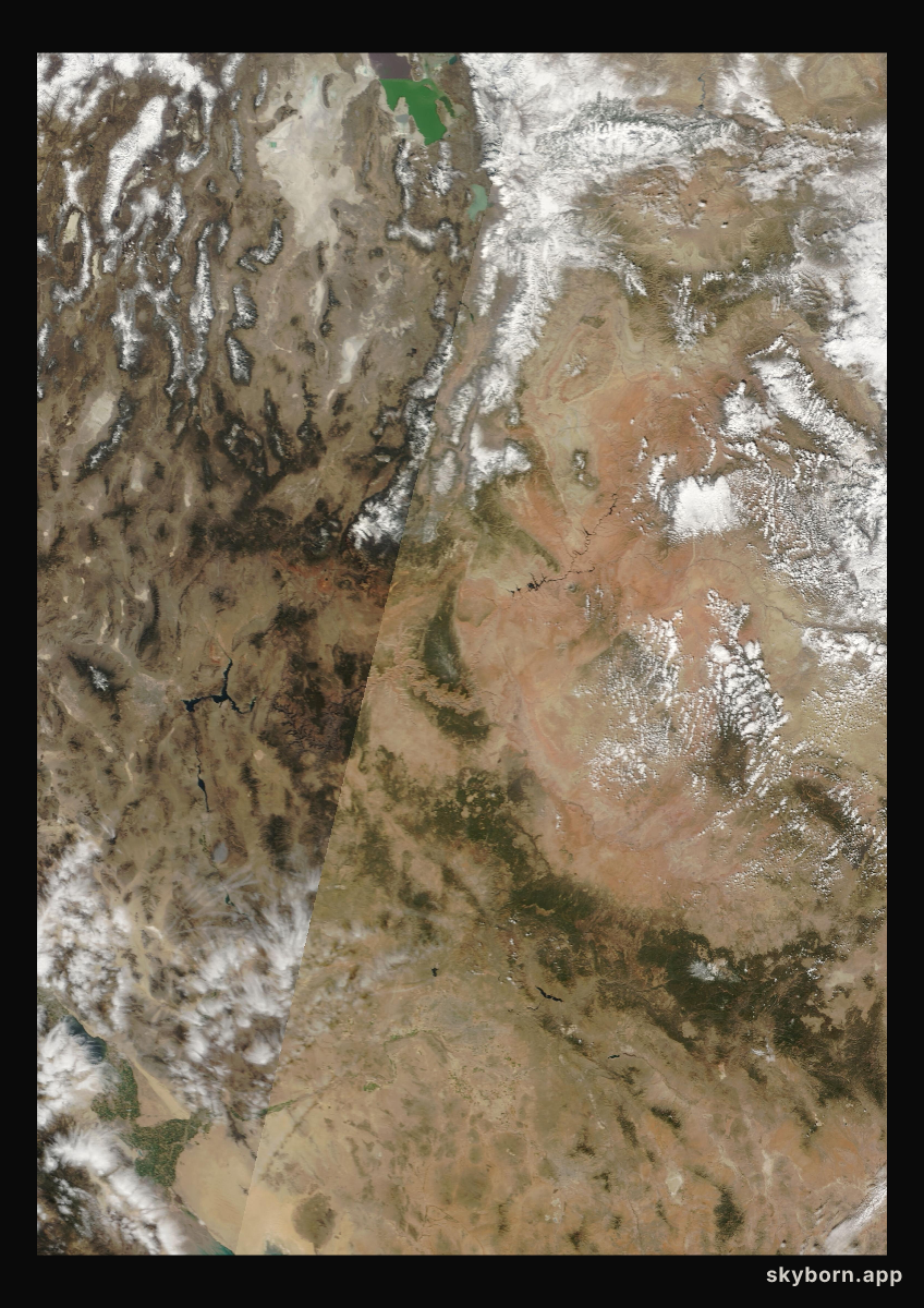 The Earth on 2 March 2006 · Colorado Plateau