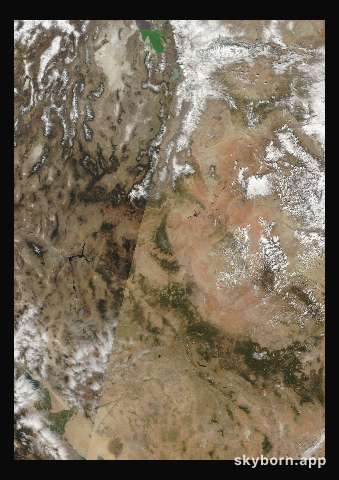 The Earth on 2 March 2006 · Colorado Plateau