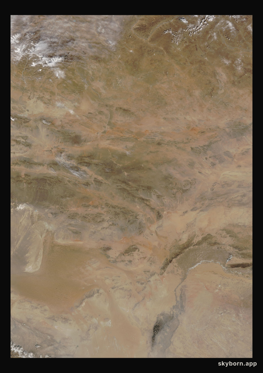 The Earth on 20 March 2006 · Gobi Desert