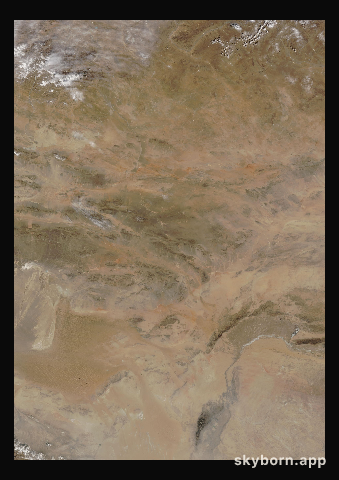 The Earth on 20 March 2006 · Gobi Desert